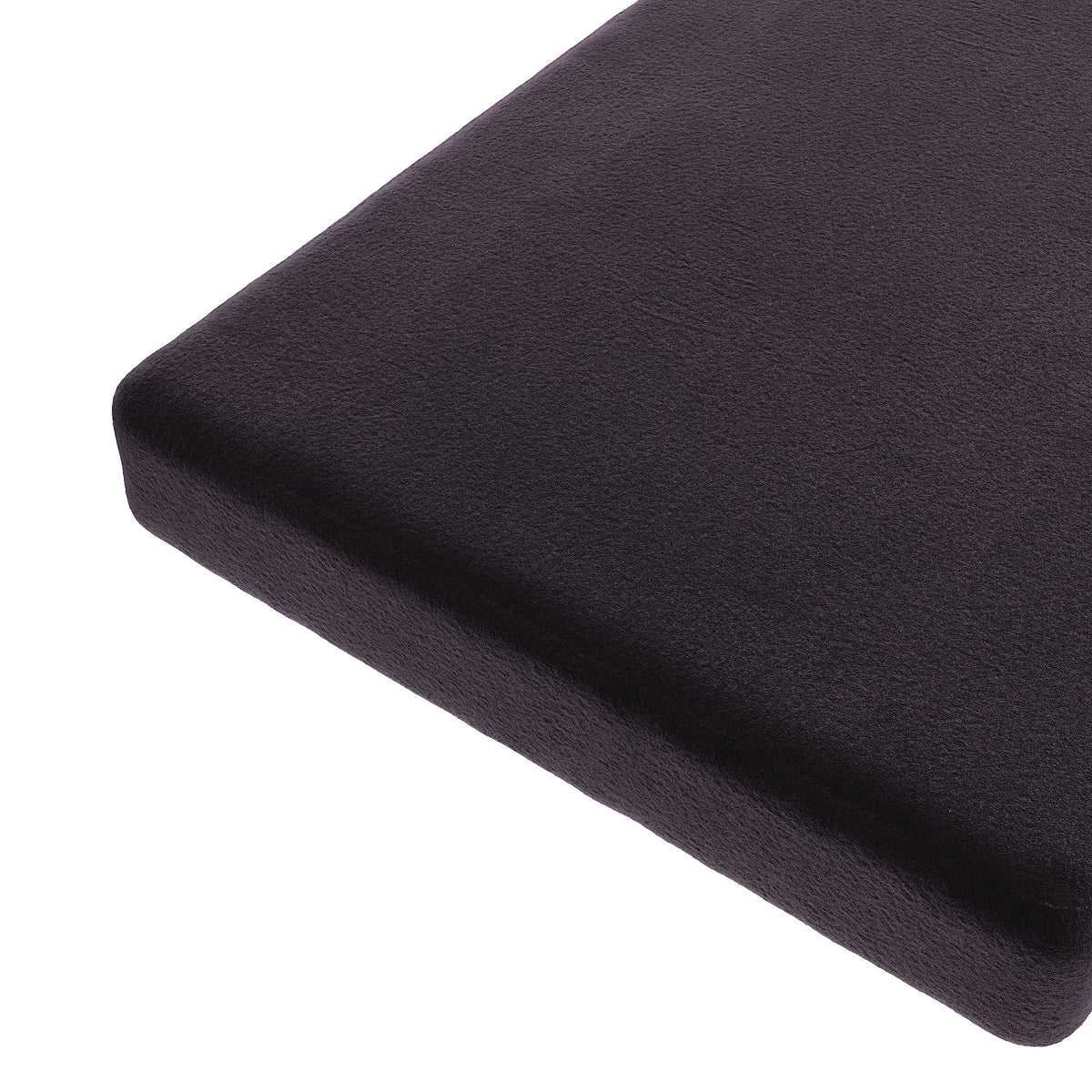 Custom Bench Cushion in Performance Velvet - French Roast