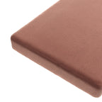 Custom Bench Cushion in Performance Velvet - Pink Grapefruit