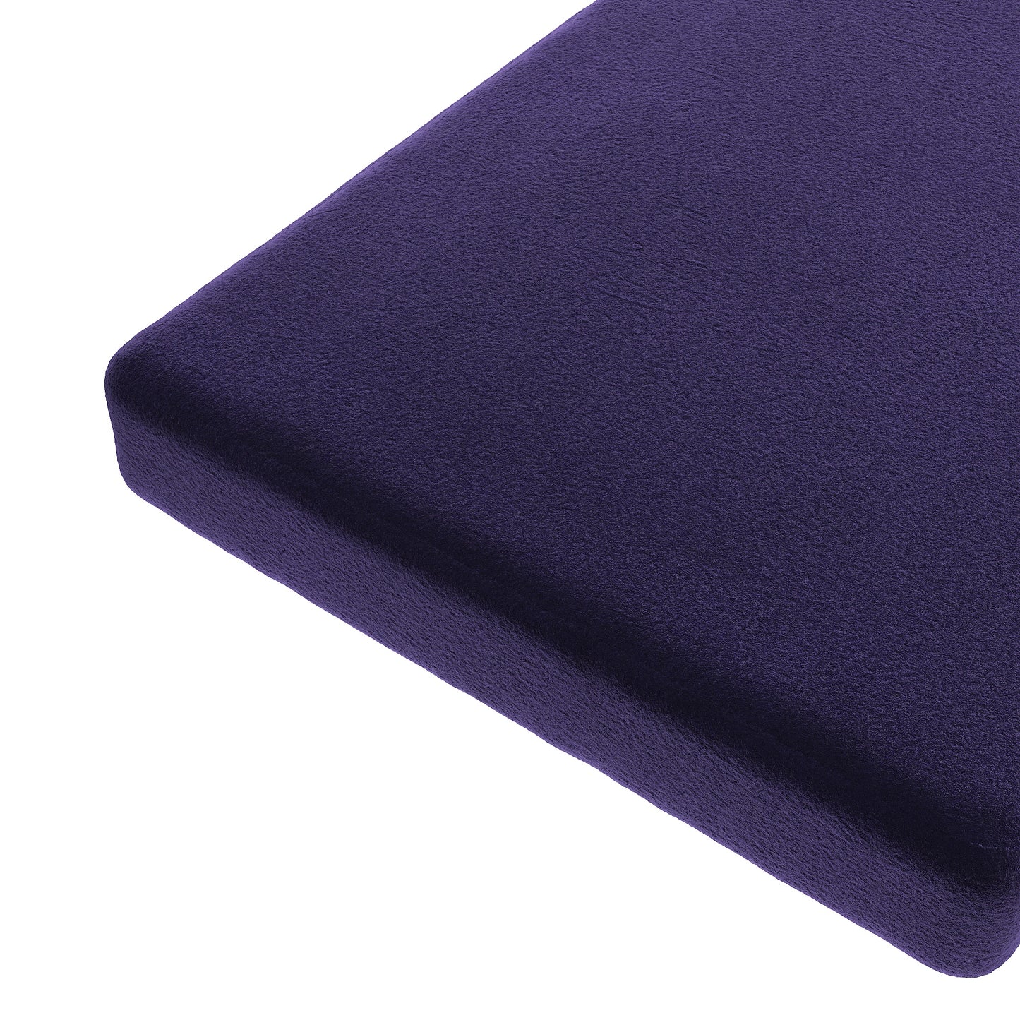 Custom Bench Cushion in Performance Velvet - Royal Violet