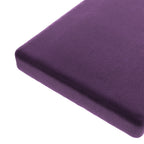 Custom Bench Cushion in Performance Velvet - Sweet Berry