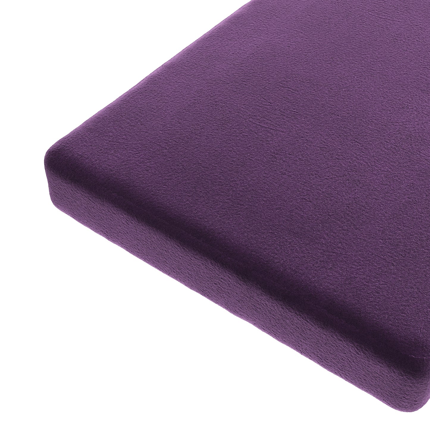 Custom Bench Cushion in Performance Velvet - Sweet Berry