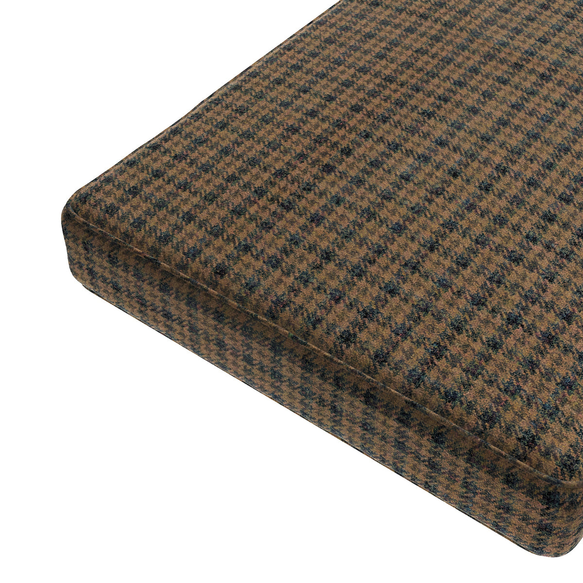 Custom Bench Cushion in Speakeasy - Tobacco