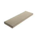 Custom Bench Cushion in Check Mate - Cream