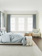 Duvet Cover in Foxy Plaid - Harbor