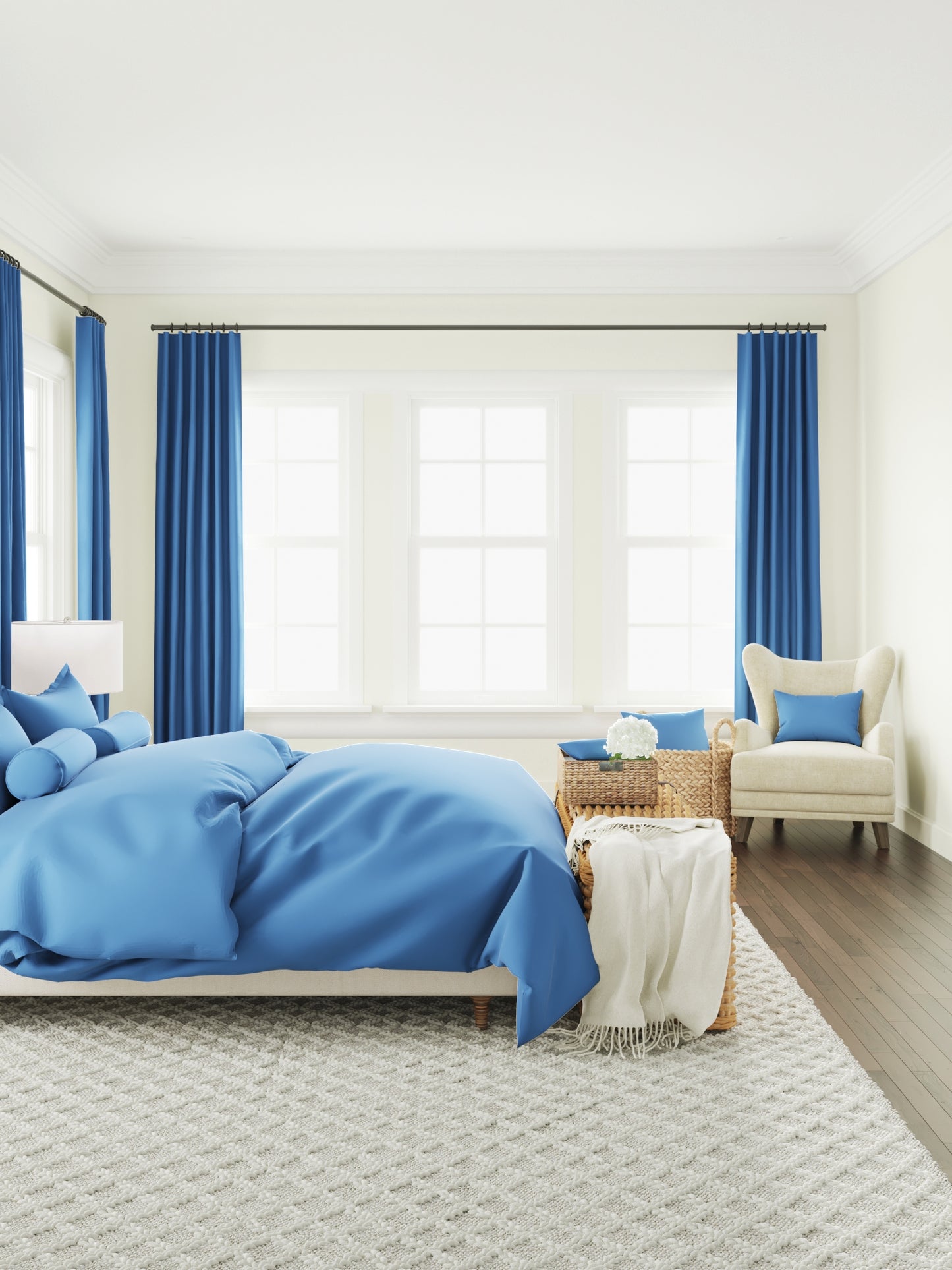 Duvet Cover in Lush Linen - Ceramic