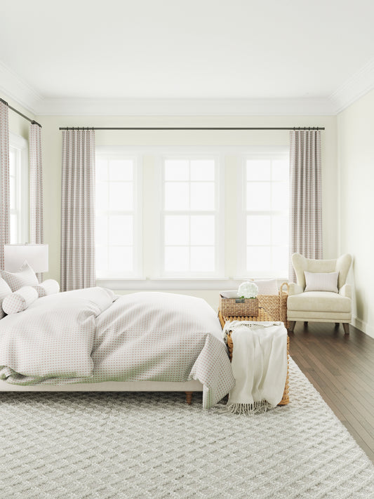 Luxe Gingham - Blush