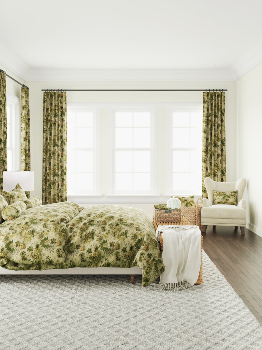Tropical Toile - Moonstone