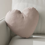 Heart Pillow in Classic Linen Petal