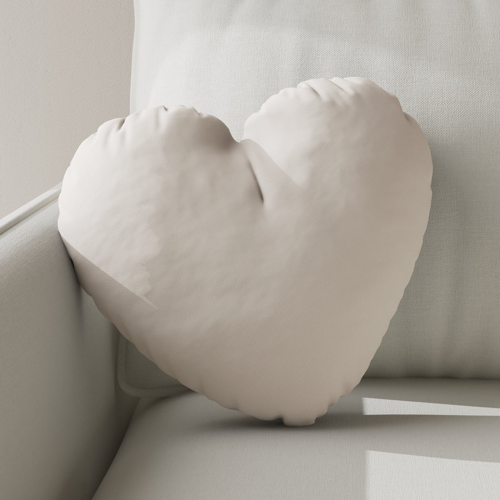 Heart Pillow in Baldwin - Ballet Slipper