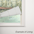 Relaxed Roman Shade in Enchanted Forest - Mineral