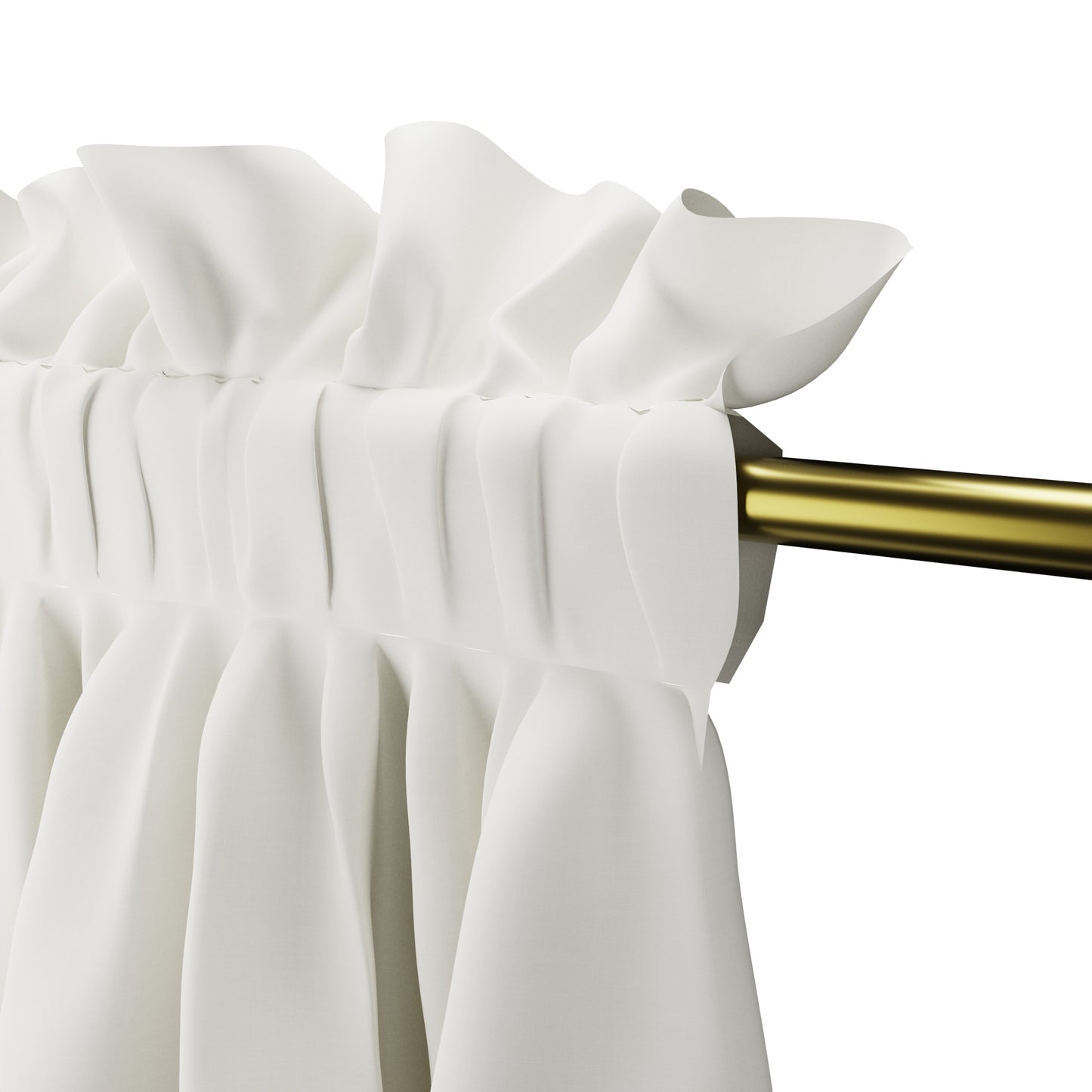 Dual Rod Pocket Curtains in Classic Linen - Heathered Dove