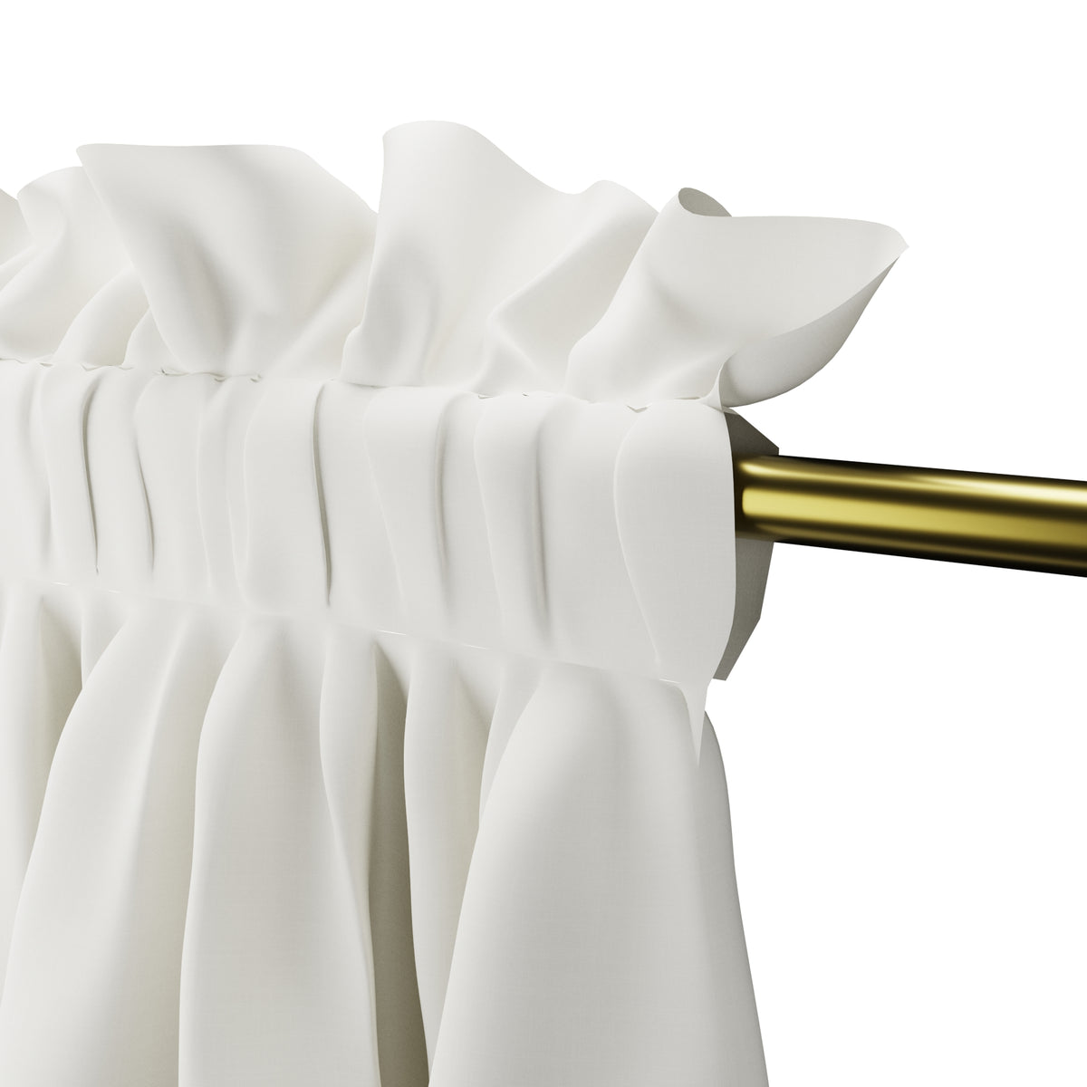Dual Rod Pocket Curtains in Classic Linen - Heathered Dove