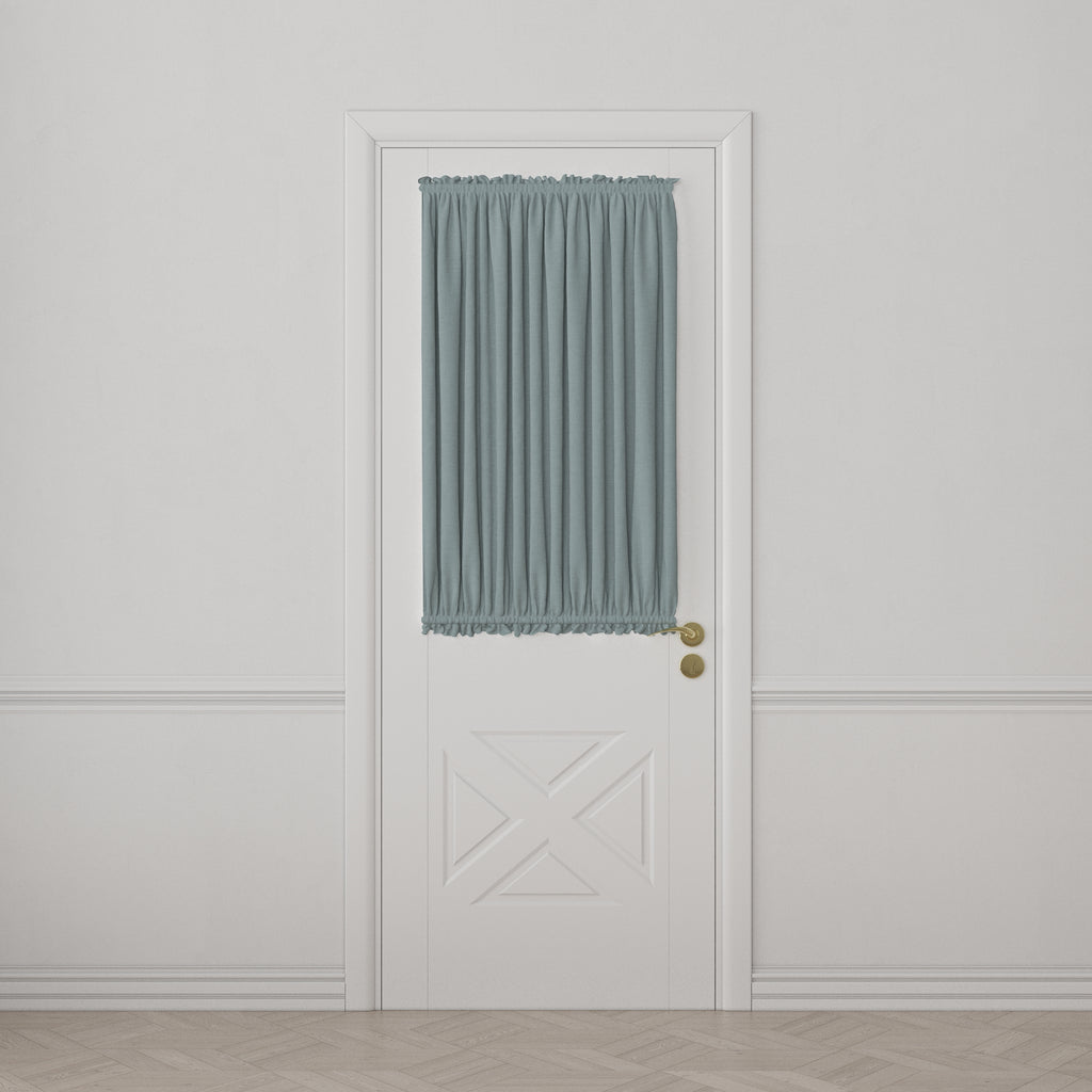 Dual Rod Pocket Curtains in Classic Linen - Storm