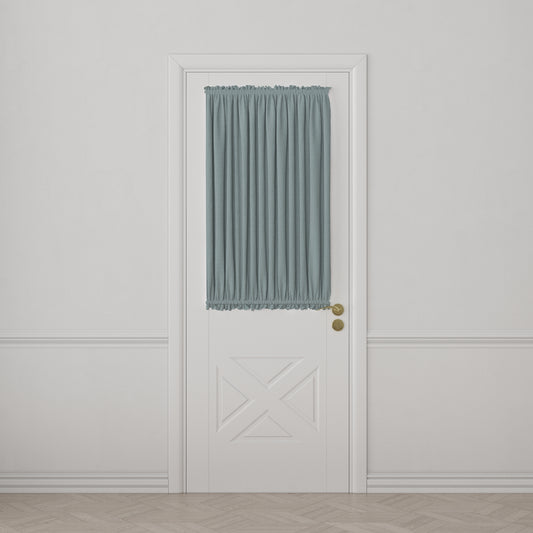 Dual Rod Pocket Curtains in Classic Linen - Storm