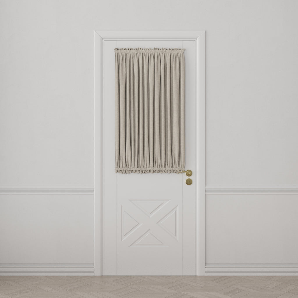 Dual Rod Pocket Curtains in Classic Linen - Heathered Flax