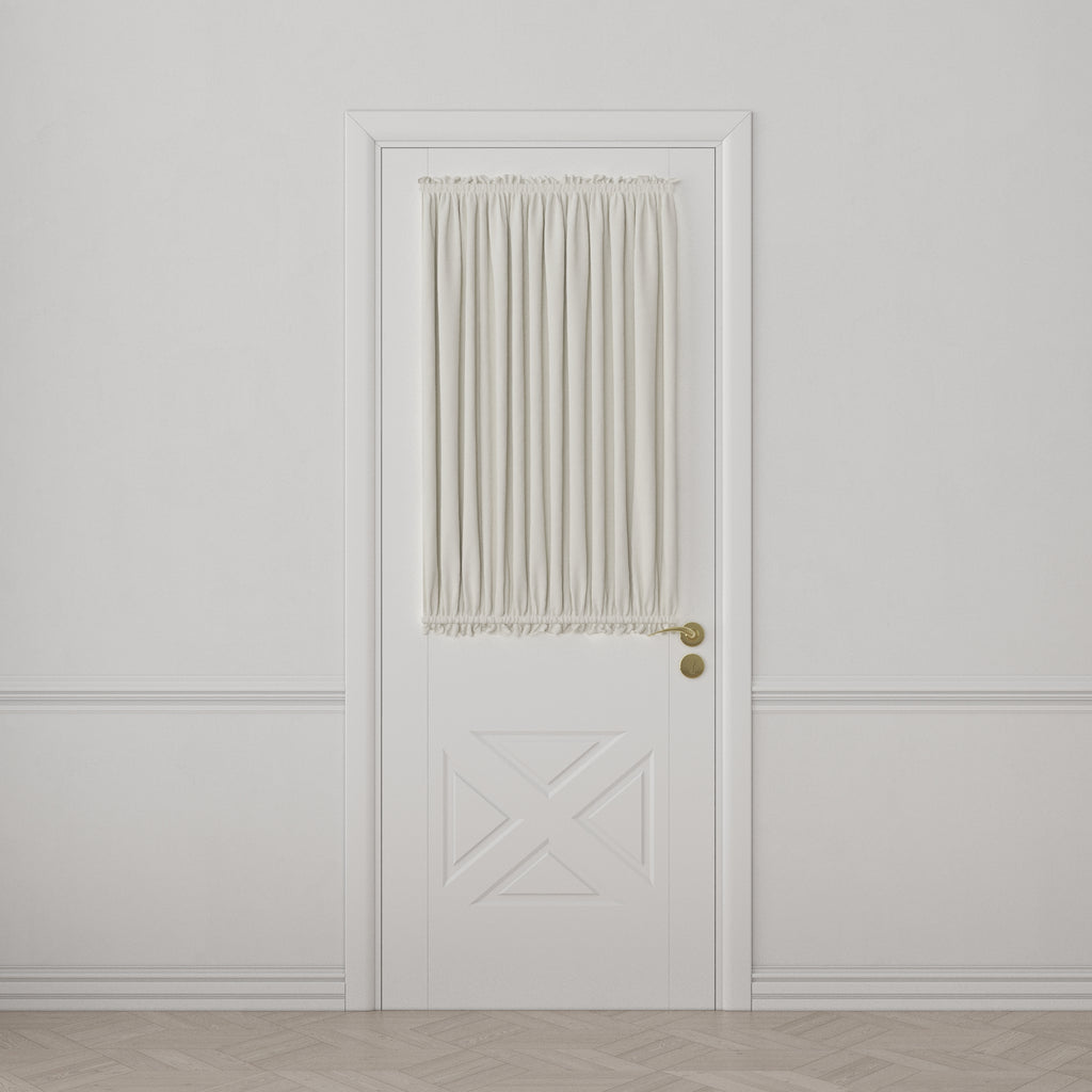 Dual Rod Pocket Curtains in Classic Linen - Heathered Dove