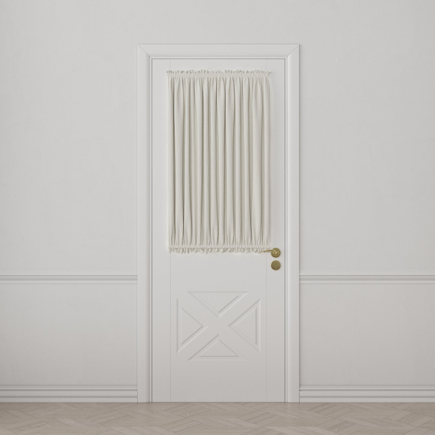 Dual Rod Pocket Curtains in Classic Linen - Heathered Dove
