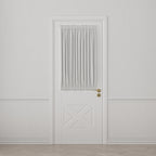 Dual Rod Pocket Curtains in Classic Linen - White