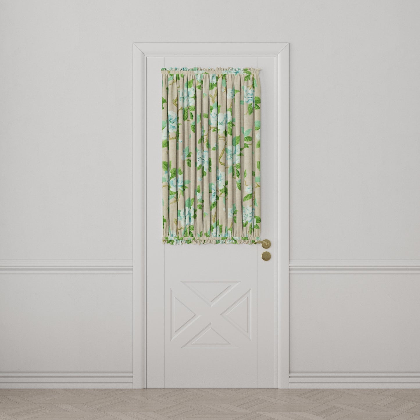 Dual Rod Pocket Curtains in Grandma's Floral - Pink