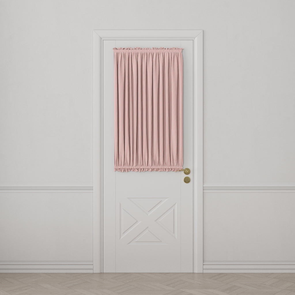 Dual Rod Pocket Curtains in Baldwin - Scarlet