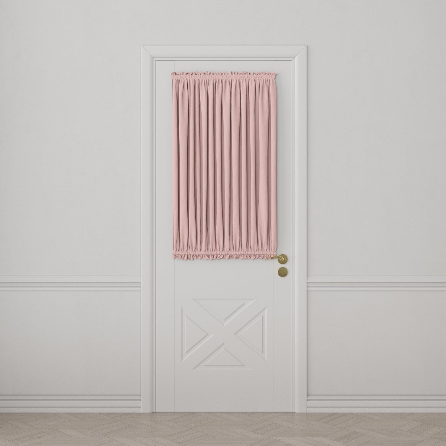 Dual Rod Pocket Curtains in Baldwin - Scarlet