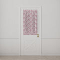 Dual Rod Pocket Curtains in Toile - Strawberry