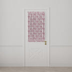 Dual Rod Pocket Curtains in Toile - Strawberry