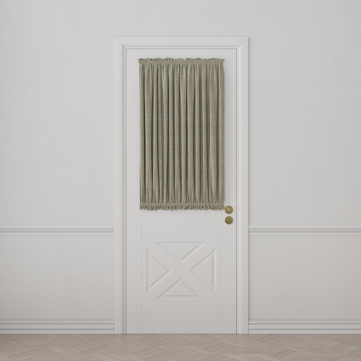 Dual Rod Pocket Curtains in 100% Linen - Hazelnut
