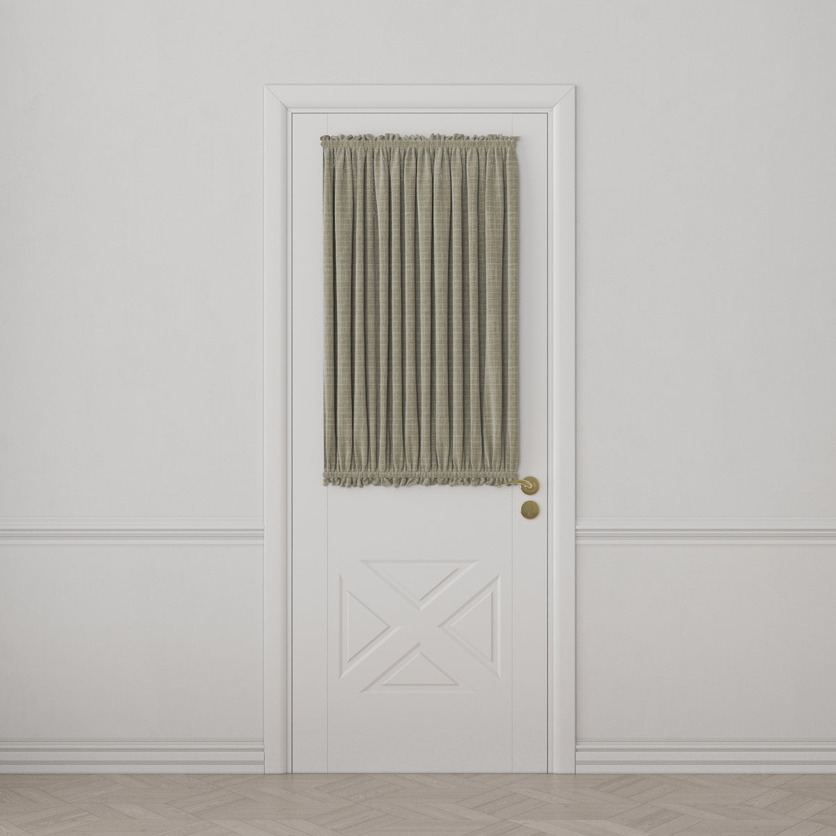 Dual Rod Pocket Curtains in 100% Linen - Hazelnut