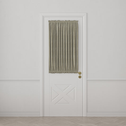 Dual Rod Pocket Curtains in 100% Linen - Hazelnut