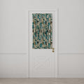 Dual Rod Pocket Curtains in Garden Tea Time - Blue Haze