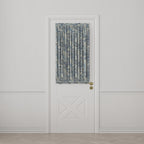 Dual Rod Pocket Curtains in Country Toile - Sapphire