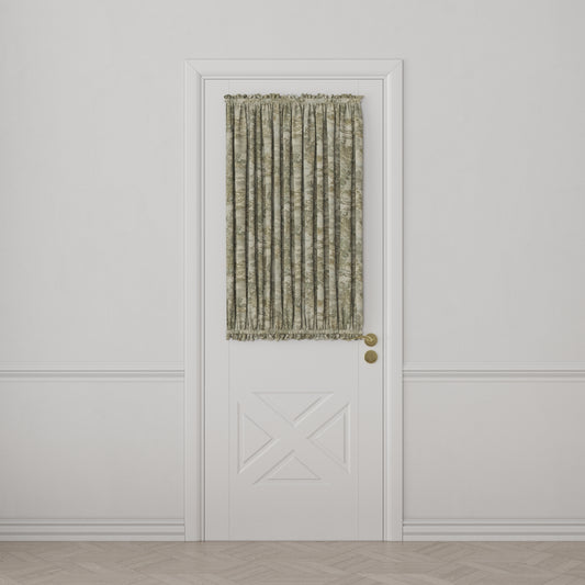 Dual Rod Pocket Curtains in Country Toile - Ivy
