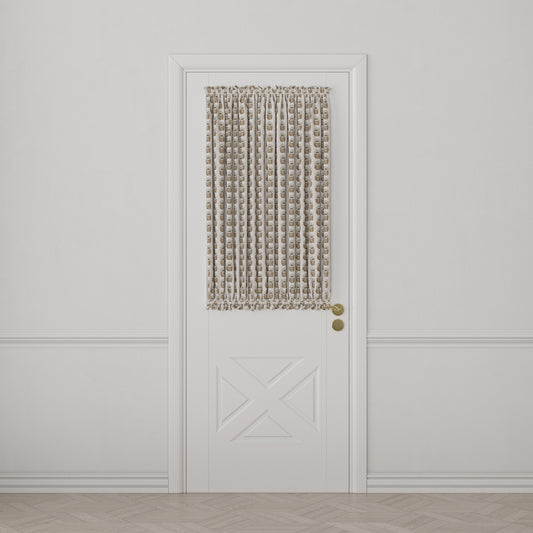 Dual Rod Pocket Curtains in Mini Florals - Birch