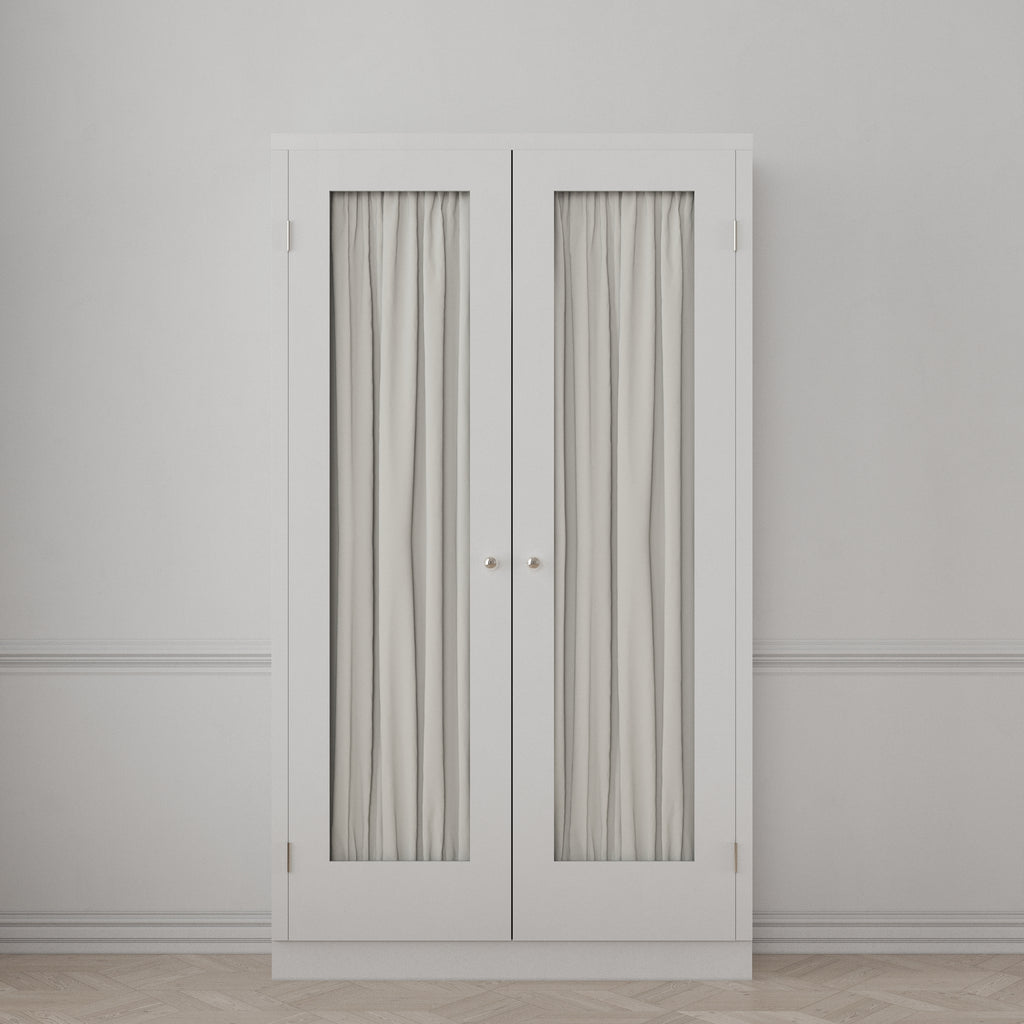Dual Rod Pocket Curtains in Classic Linen - Cloud