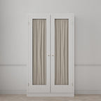 Dual Rod Pocket Curtains in Classic Linen - Heathered Flax