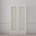 Dual Rod Pocket Curtains in Classic Linen - Heathered Dove