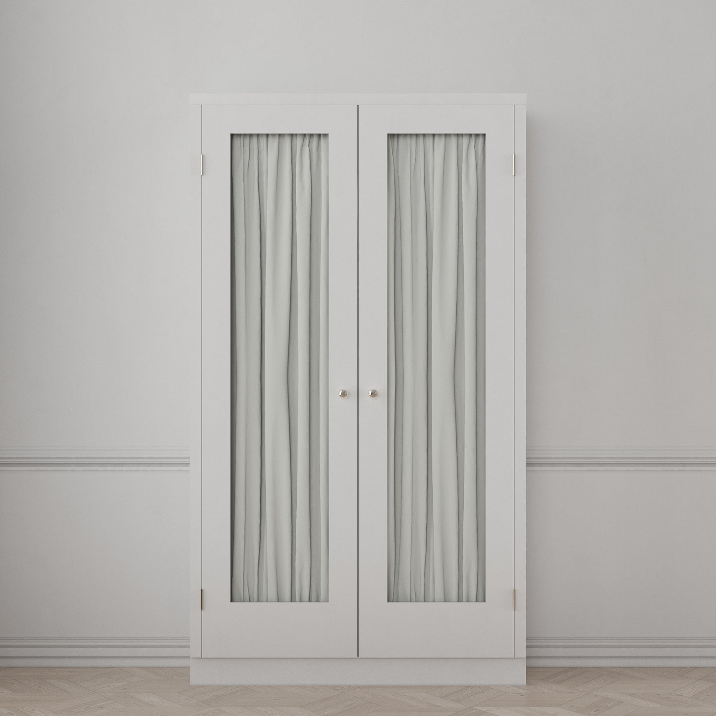 Dual Rod Pocket Curtains in Baldwin - Fog