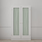 Dual Rod Pocket Curtains in Baldwin - Liberty Blue