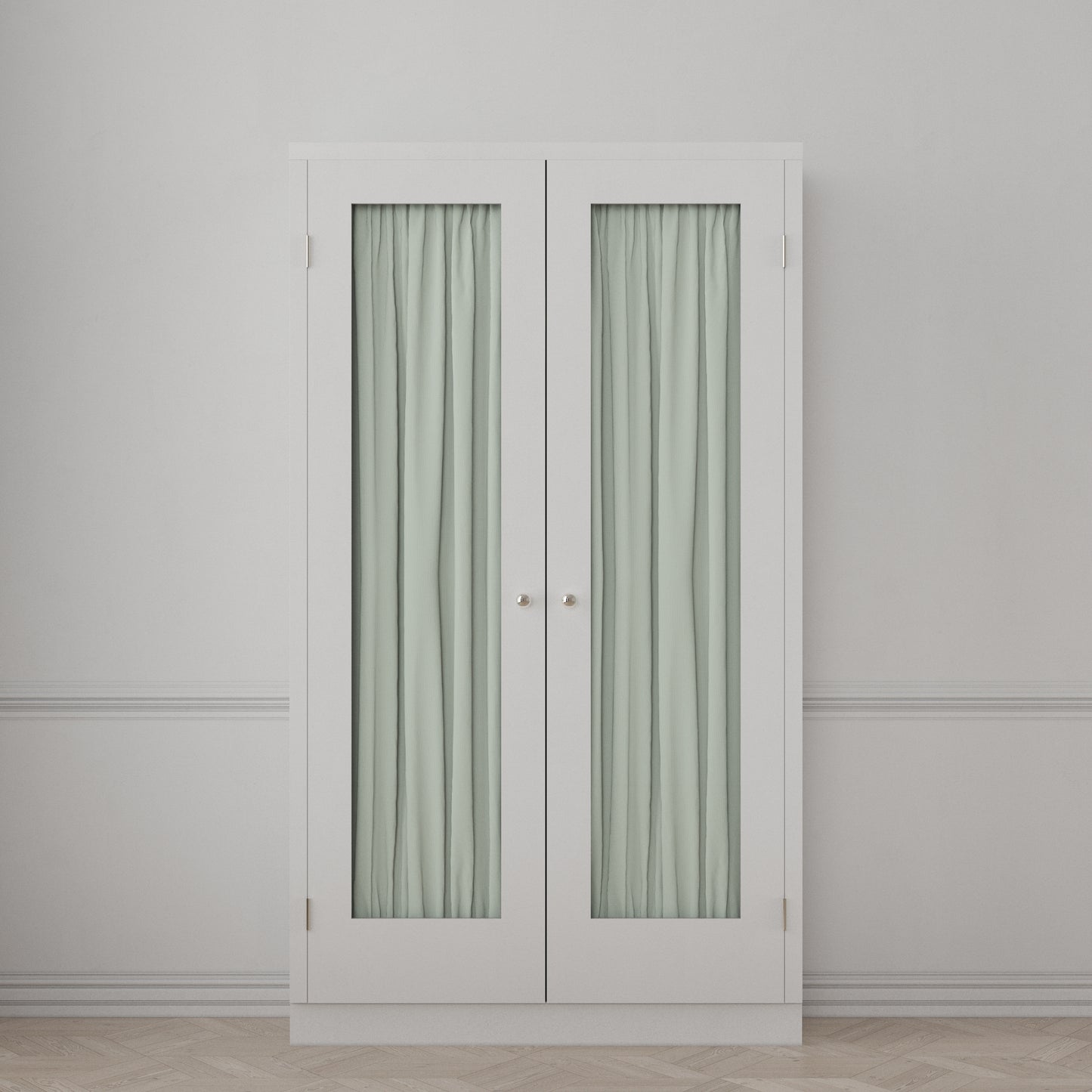 Dual Rod Pocket Curtains in Baldwin - Liberty Blue