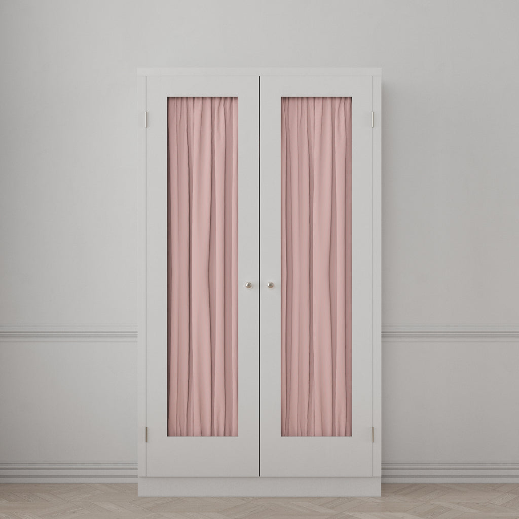Dual Rod Pocket Curtains in Baldwin - Scarlet