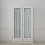 Dual Rod Pocket Curtains in Baldwin - Baby Blue