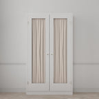 Dual Rod Pocket Curtains in Baldwin - Ballet Slipper