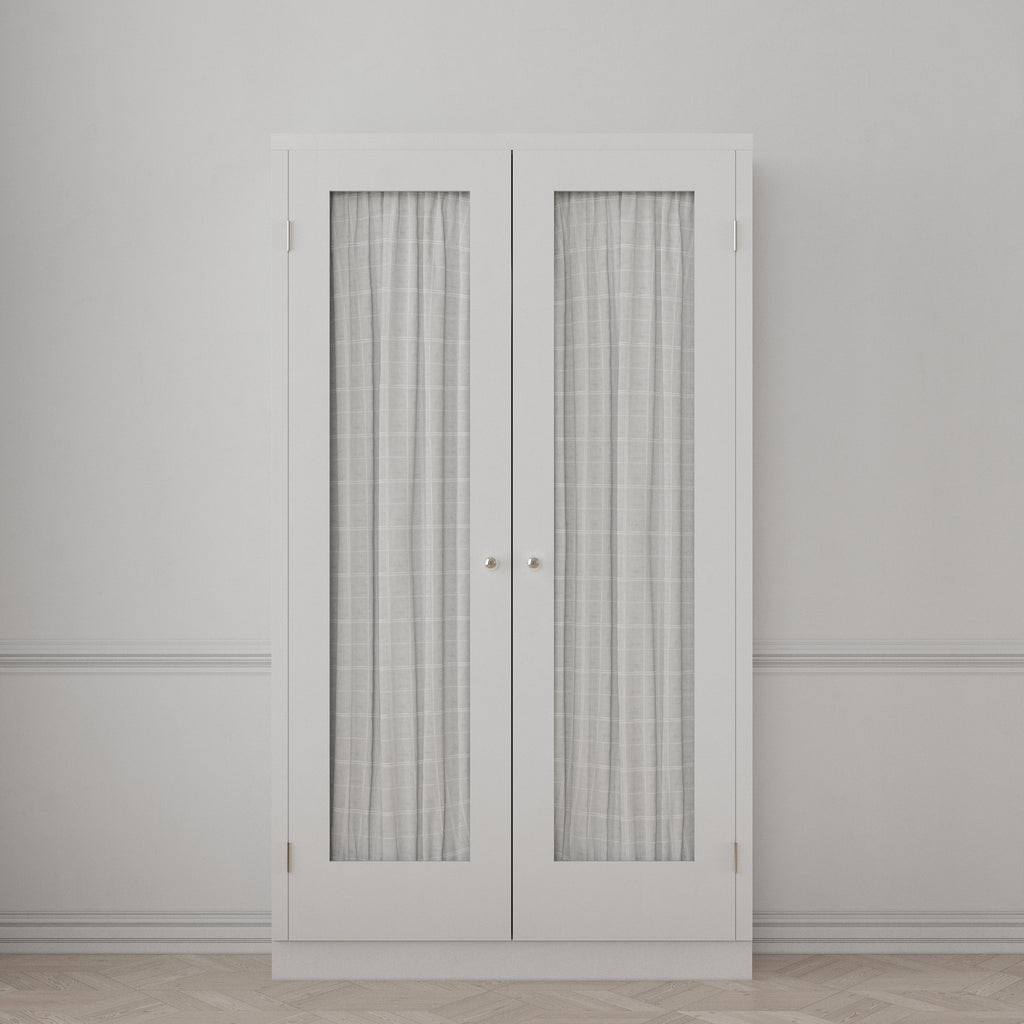 Dual Rod Pocket Curtains in Moray - Pearl