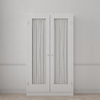 Dual Rod Pocket Curtains in Moray - Pearl