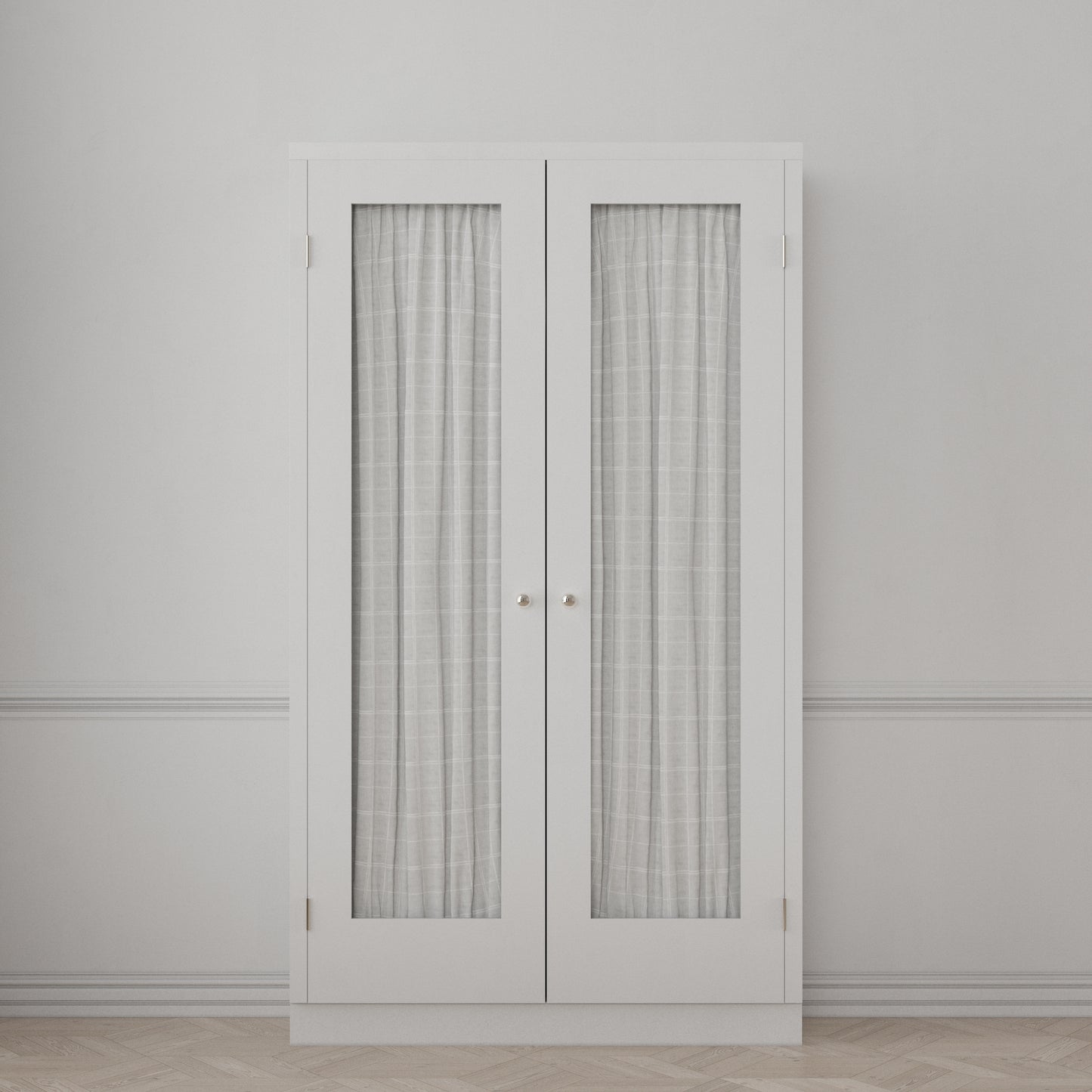 Dual Rod Pocket Curtains in Moray - Pearl