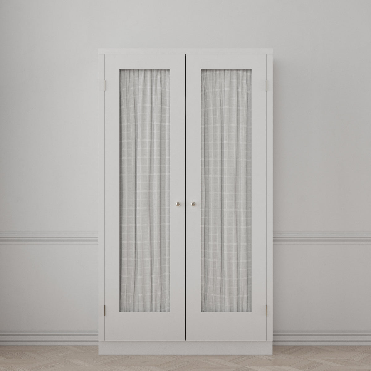 Dual Rod Pocket Curtains in Moray - Pearl