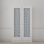 Dual Rod Pocket Curtains in Toile - Blue Skies
