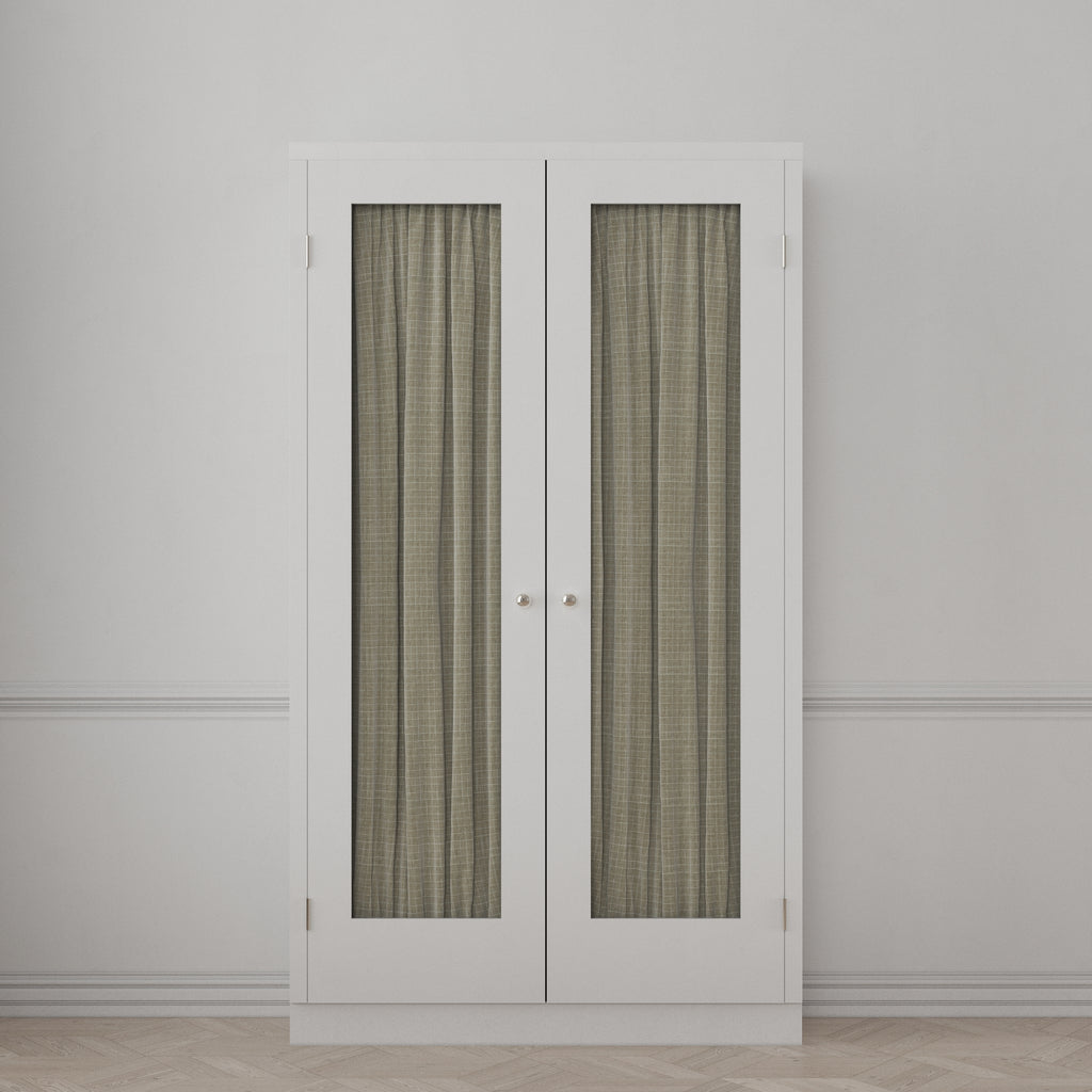 Dual Rod Pocket Curtains in 100% Linen - Hazelnut
