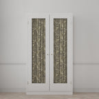 Dual Rod Pocket Curtains in Country Toile - Onyx